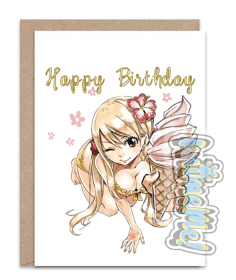 Greeting Card Lucy Happy Birthday Card