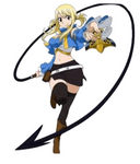 Fairy Tail "Lucy Whip" Wall Decal