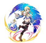 Fairy Tail "Lucy and Plu Stardust" Wall Decal