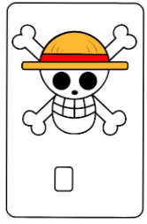 One Piece "Luffy Jolly Roger" Card Skin