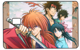 Rurouni Kenshin "Main Characters" Card Skin