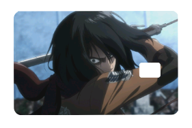 AOT "Crazed Mikasa" Card Skin