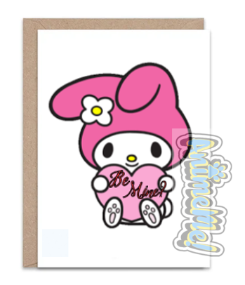 Greeting Card My Melody Valentine's Day Card