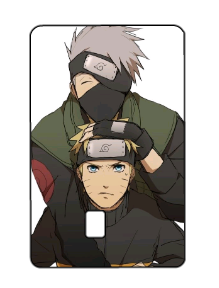 Naruto "Naruto and Kakashi" Card Skin