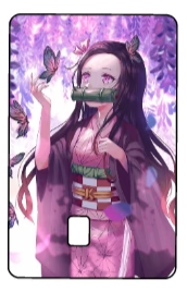 Demon Slayer "Nezuko Butterfly" Card Skin AnimeMe! LLC Demon Slayer "Nezuko Butterfly" Card Skin AnimeMe! LLC