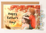 Greeting Card- Piggy Back- Father's Day Card