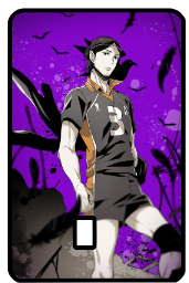 Haikyu!! "Purple Ace" Card Skin