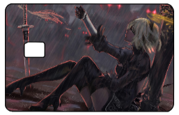 Nier Automata "Rain" Card Skin