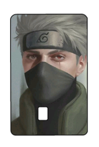 Naruto "Realistic Kakashi" Card Skin