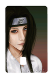 Naruto "Realistic Neji" Card Skin