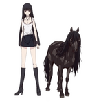 Fruits Basket "Rin(Horse)" Wall Decals