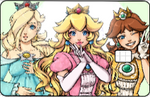 Mario "Princesses" Card Skin