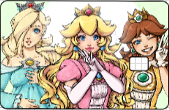 Mario "Princesses" Card Skin