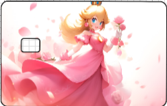 Mario "Rose Peach" Card Skin