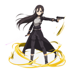 Sword Art Online "GGO Kirito Aim" Wall Decals