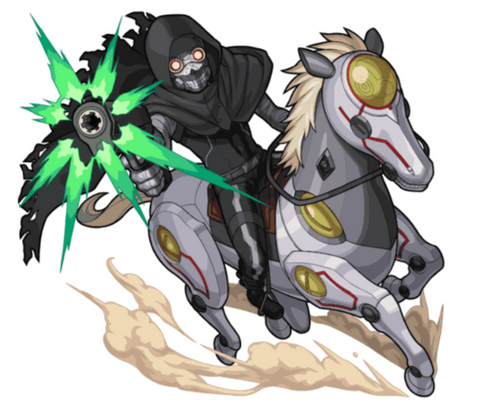 Sword Art Online "GGO XaXa Horse" Wall Decals