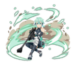 Sword Art Online "Sinon Seated Snipe" Wall Decals