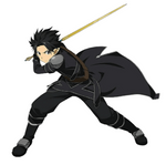 Sword Art Online "Kirito Spriggan" Wall Decals