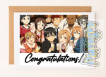 Greeting Card Sword Art Online Congratulations Card