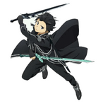 Sword Art Online "Kirito" Wall Decals