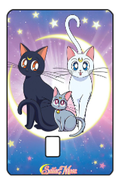 Sailor Moon "Sailor Cats" Card Skin