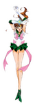 Sailor Moon "Sailor Jupiter Attack" Wall Decal