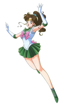 Sailor Moon "Sailor Jupiter Falling" Wall Decal