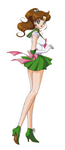 Sailor Moon "Sailor Jupiter Twirl" Wall Decal