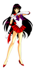 Sailor Moon "Sailor Mars Sutra" Wall Decal