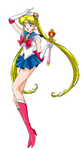 Sailor Moon "Sailor Moon Landing" Wall Decal