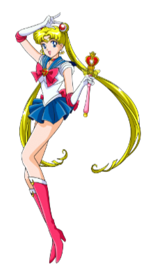 Sailor Moon "Sailor Moon Landing" Wall Decal