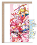 Greeting Card- Sailor Moon- Scouts Mother's Day Card
