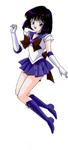 Sailor Moon "Sailor Saturn Float" Wall Decal