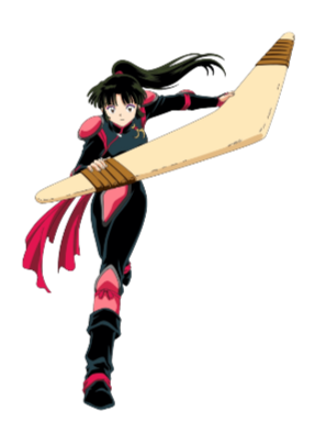 Inuyasha "Sango Run" Wall Decals