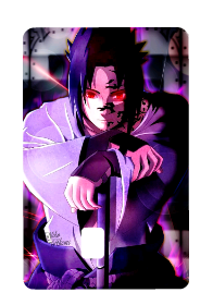 Naruto "Sasuke Curse" Card Skin