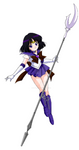 Sailor Moon "Sailor Saturn Scepter" Wall Decal