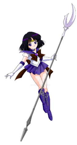 Sailor Moon "Sailor Saturn Scepter" Wall Decal