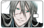 Black Butler "Smile" Card