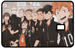 Haikyu!! "Team Selfie" Card Skin