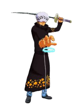 One Piece "Trafalgar Law Room" Wall Decal