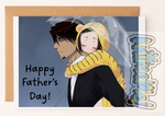 Greeting Card- Umbrella- Father's Day Card