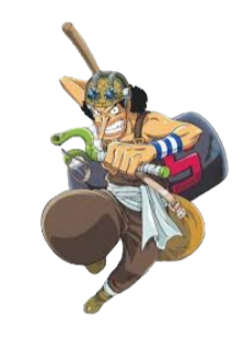 One Piece "Usopp Attack" Wall Decal