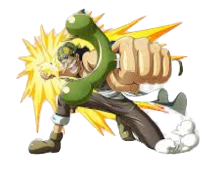 One Piece "Usopp Explosion" Wall Decal