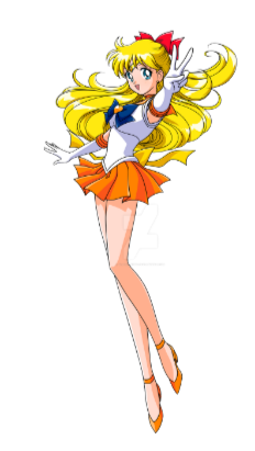 Sailor Moon "Venus Peace" Wall Decal