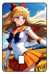 Sailor Moon "Sailor Venus Wheat" Card Skin