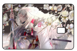 Inuyasha "White Blossoms" Card Skin