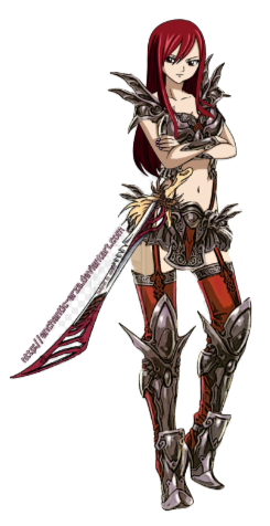 Fairy Tail "Xena Erza" Wall Decal