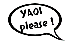 YAOI please! Quote Sticker