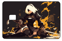 Nier Automata "Yellow Smoke" Card Skin