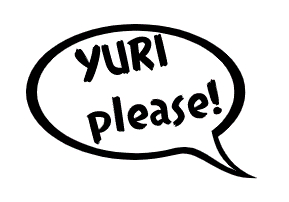 YURI please! Quote Sticker